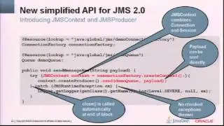 Whats New in Java Message Service 2.0