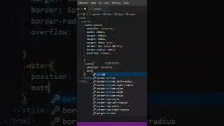 make a filling water glass animation in CSS/HTML.💻💧.... #programming #coding #shorts