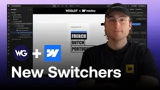 Language Switchers Weglot | Démo intégration Webflow 2024