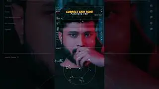 Simple Trick to Correct Skin Tone in Premiere Pro #skintone #colorgrading #premierepro
