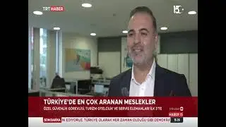 TRT Haber | İşsizlikte İstikrarlı Düşüş | Levent Dicle Eleman.net CEO | 14.07.2024