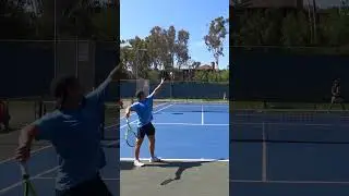 Former UCLA player still got it! #tennis #shorts