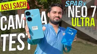 Sparx Neo 7 Ultra Camera Test 📸 50Mp Ka Asli Sach❓Detailed Day & Night Samples 🔥