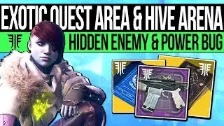 Destiny 2 | EXOTIC QUEST AREA & SECRET ENEMY! Wish Ender, Power Glitch, Curse Reset & Hive Arena!