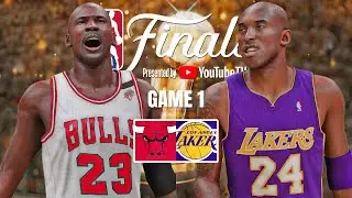 NBA DREAM FINALS | 1996 BULLS vs 2010 LAKERS GAME 1 | NBA 2K24 (PS5)