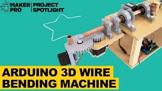 Arduino 3D Wire Bending Machine