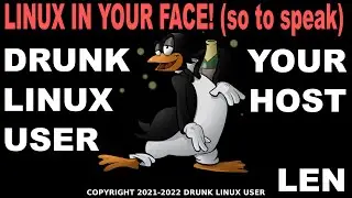 LINUX IN YOUR FACE! (so to speak)