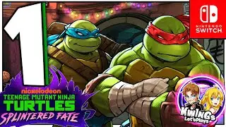 TMNT Splintered Fate Walkthrough Part 1 Radical Rogue like Aventure co-op (Nintendo Switch)