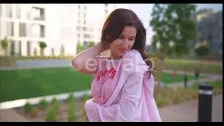 the Wind Blows the Shirt on the Girl | Stock Footage - Envato elements