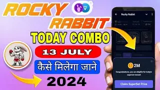 Rocky Rabbit Combo | Today Rocky Rabbit Combo Card | Rocky Rabbit Combo 13July 2024