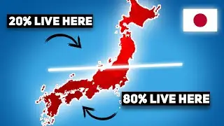 Why Do 80% Of Japanese Live South Of This Line