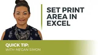 Quick Tip: Set Print Area in Excel