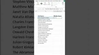 Extract middle  | Advance Excel Formula | MyExcelGeeks