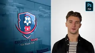 Sport Club Badge Logo Design - Adobe Photoshop Tutorial