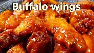 TANGY BUFFALO CHICKEN WINGS | Tasty and Easy food recipes for dinner to make at home