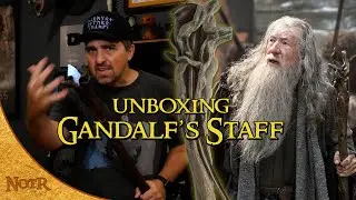 Gandalf the Grey Pipe Staff & Moria Staff Unboxing | Lord of the Rings Collectibles Review