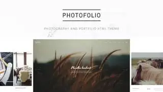 Photofolio - Photography & Portfolio HTML Template | Themeforest Website Templates and Themes