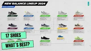 New Balance Running shoes lineup Scheme and Explanation 2024