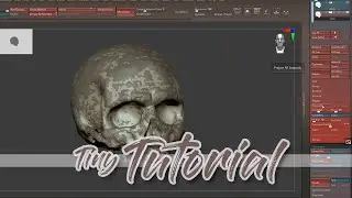 Zbrush ☆ How to project high details on a low poly model / #10