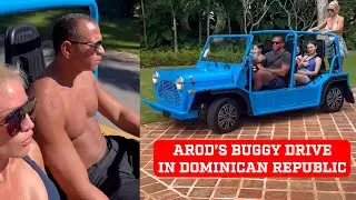Alex Rodriguez goes on a family buggy drive in Dominican Republic getaway