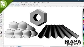 How to use extrude tool in coreldraw | Coreldraw tutorial | The Basics for Beginners