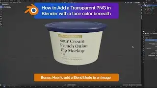 Transparent PNG in Blender with a face color beneath & add a Blend Mode like Photoshop