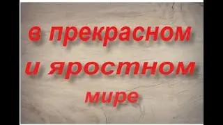 В прекрасном и яростном мире-пересказ