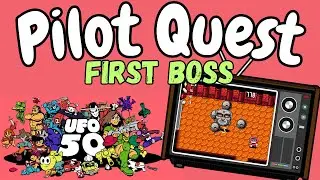 UFO 50 Pilot Quest First Boss