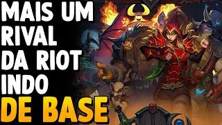 MAIS UM CONCORRENTE DA RIOT INDO DE BASE E AGORA É A VEZ DO HEARTHSTONE