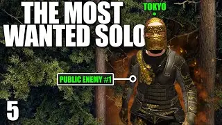 HOW I BECAME THE SERVERS MOST WANTED PLAYER | Solo Rust