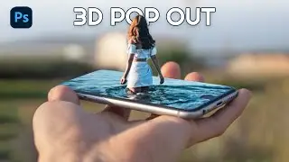 3D POP OUT Effect in Photoshop 1 MINUTE