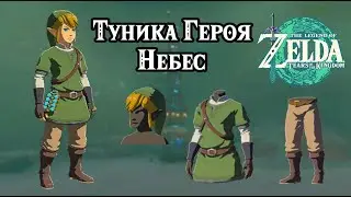 Туника Героя Небес. The Legend of Zelda Tears of the Kingdom. Hero of the Sky Set. Nintendo Switch