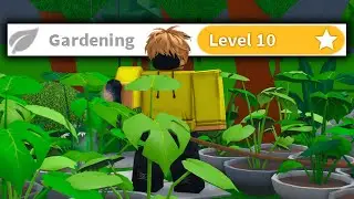 How to Level Up Your Gardening Skill overnight... bloxburg