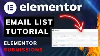 How To Create Email List With Elementor Submissions