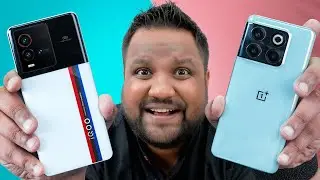 iQOO 9T vs OnePlus 10T Comparison Review In Detail - Performance, Gaming, Battery and More Tested!