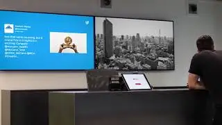 Digital Signage Twitter app on ScreenCloud