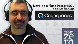 Develop a Flask PostgreSQL application using Github Codespaces