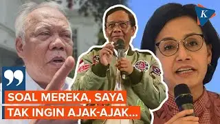 Mahfud Tak Mau Ajak Basuki dan Sri Mulyani Ikut Mundur