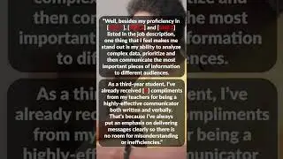 What Are Your Strengths? 