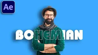 How to make Transparent Text in After Effects 