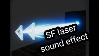 Sci-Fi Laser sound effect  for video