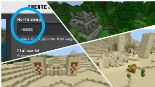 Minecraft 1.20 Village, Jungle Temple And Desert Temple Seed