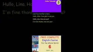 Lesson 06 - FREE and COMPLETE English Course for the Whole World