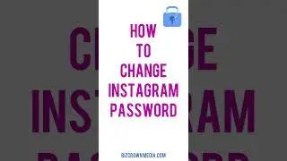 How to Change Instagram Password