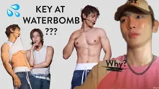 Does Key want to perform at Waterbomb festival like the other SHINee members?