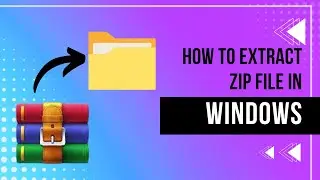 How to install WinRAR in windows and extract zip file | #zip #winrar #tipsandtricks