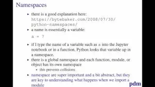 Python for Engineers Part 6: Importing and Namespaces