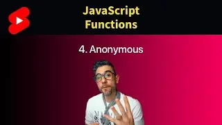 Anonymous Functions: Part 4 of 7 Benefits of First Class Functions #coding #javascript #programming