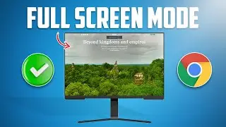 How to Make Google Chrome Go Full Screen Mode on PC | Enable Full Screen on Chrome