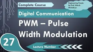 PWM - Pulse Width Modulation (Basics, Circuit, Working, & Waveforms) Explained